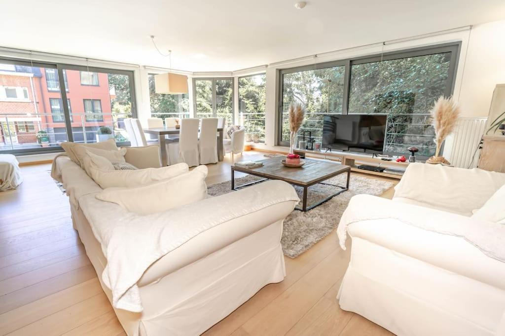 Appartement Tres Lumineux De 120M2 Брюссель Экстерьер фото